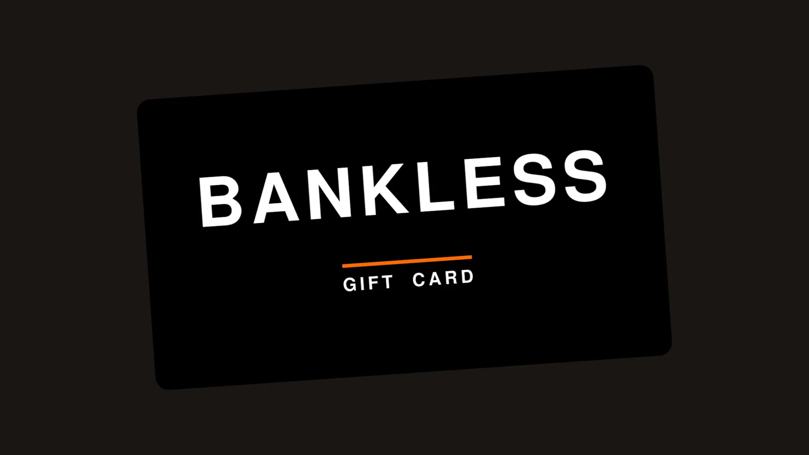 بطاقة هدية Bankless