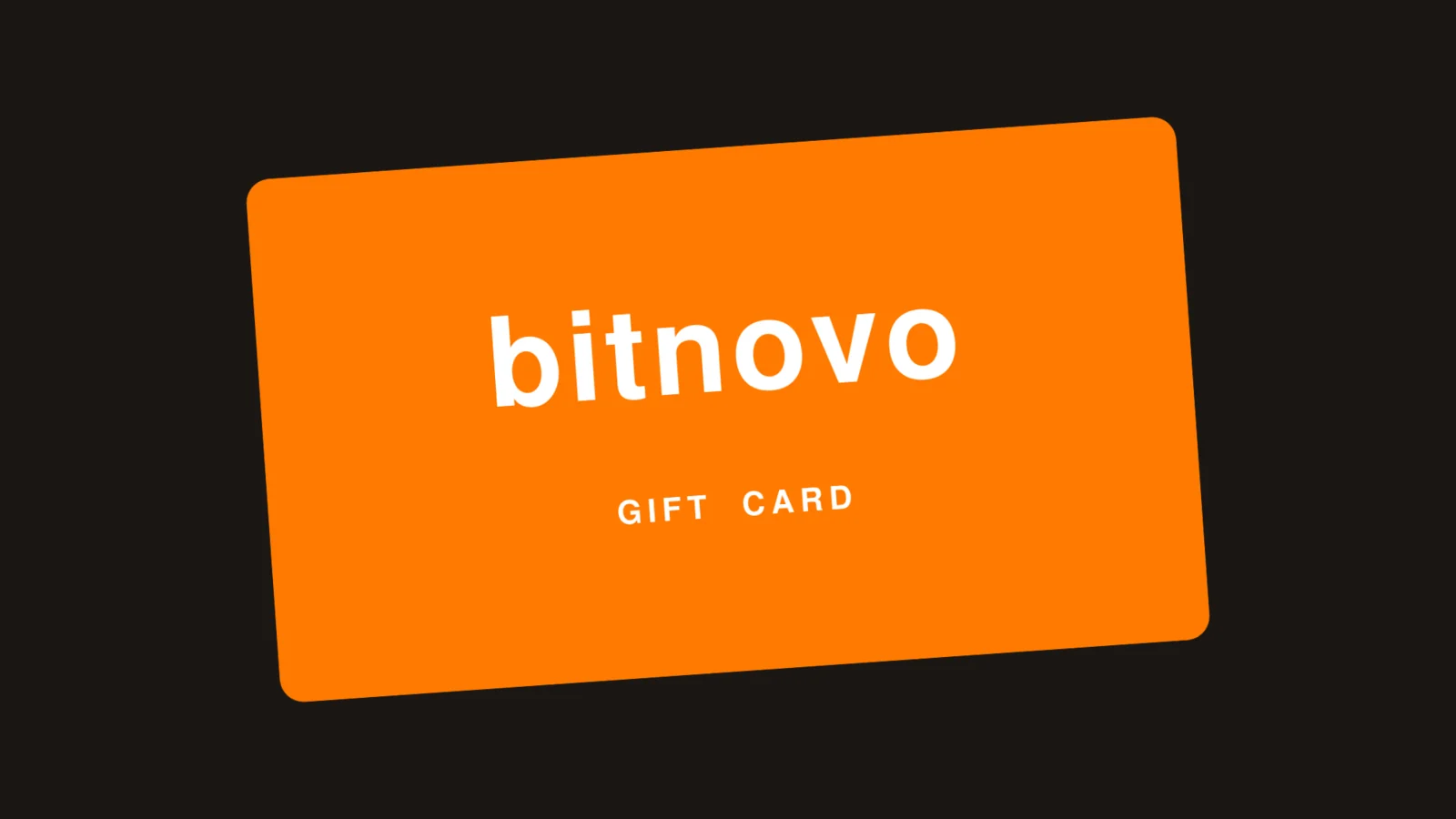 بطاقة هدية Bitnovo Voucher