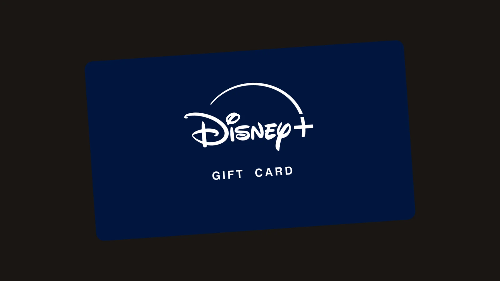 بطاقة هدية Disney+