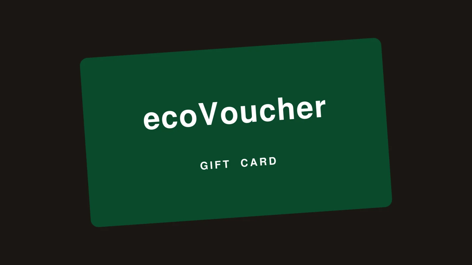 بطاقة هدية ecoVoucher