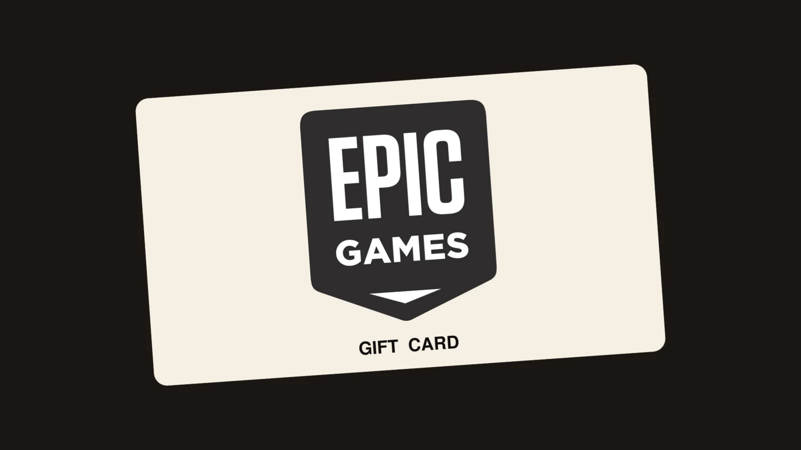 بطاقة هدية Epic Games