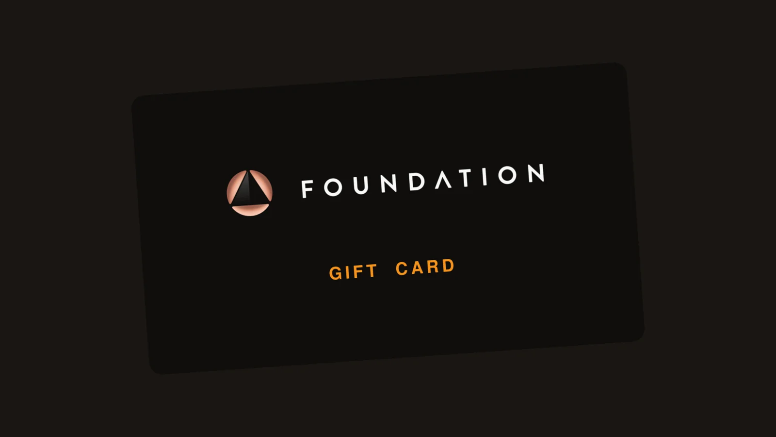 بطاقة هدية Foundation