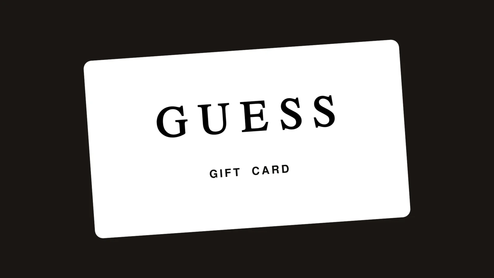 بطاقة هدية Guess