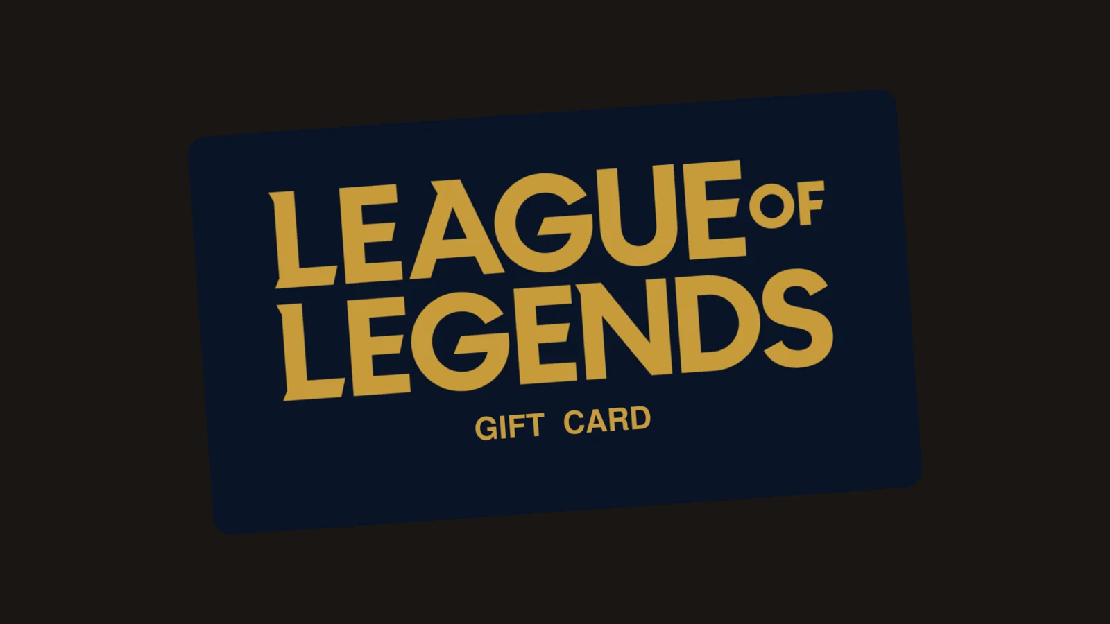 بطاقة هدية League of Legends