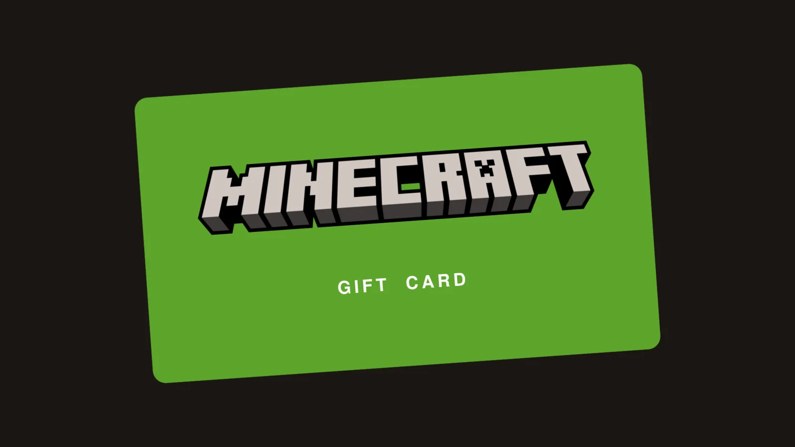 بطاقة هدية Minecraft