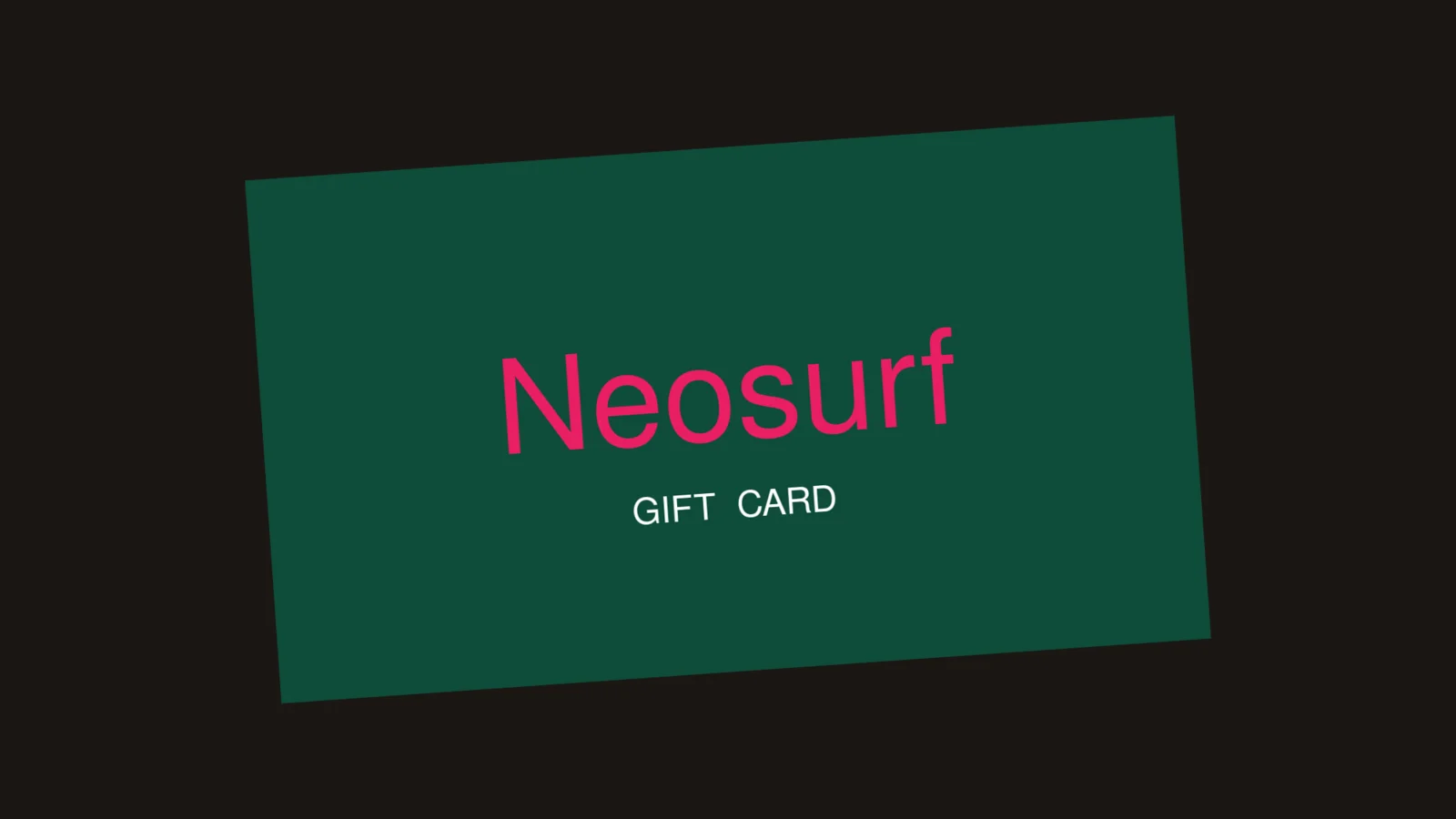 بطاقة هدية Neosurf