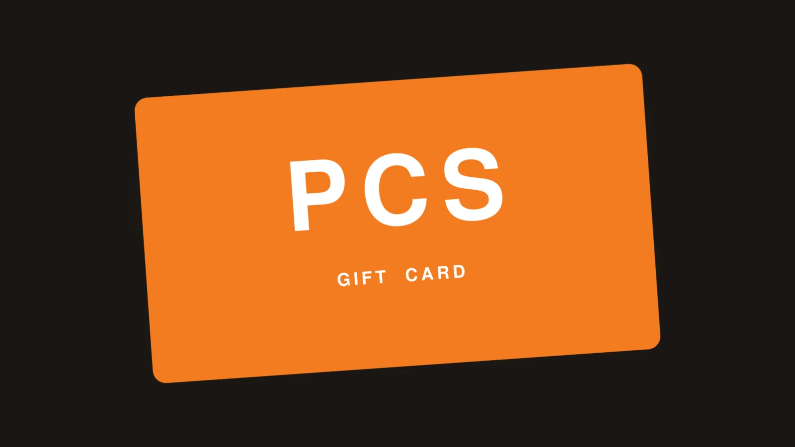 بطاقة هدية PCS Recharge