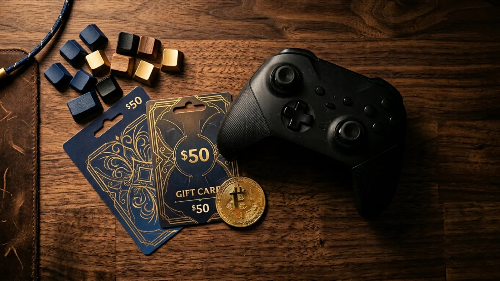 Gaming Geschenkkarten Stillleben