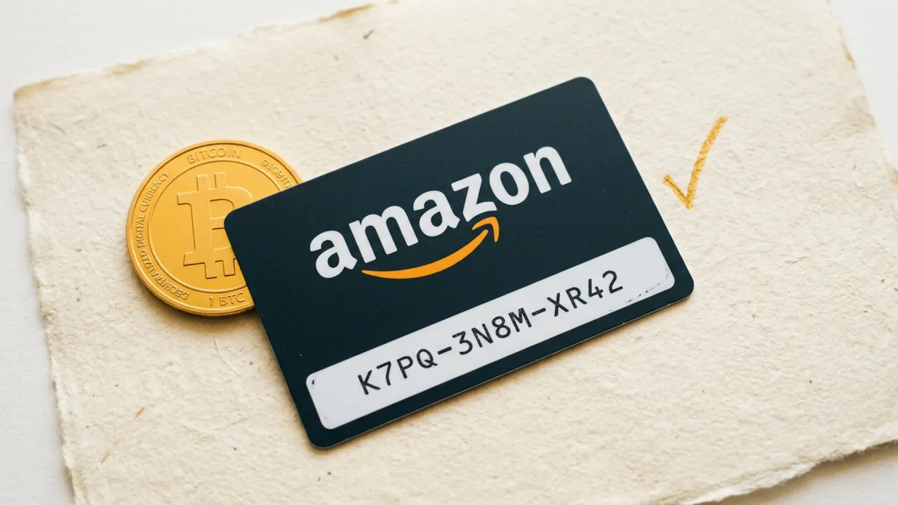 كيفية استبدال بطاقات الهدية المشتراة بالعملات المشفرة · صورة مدونة GiftCardCrypto التحريرية